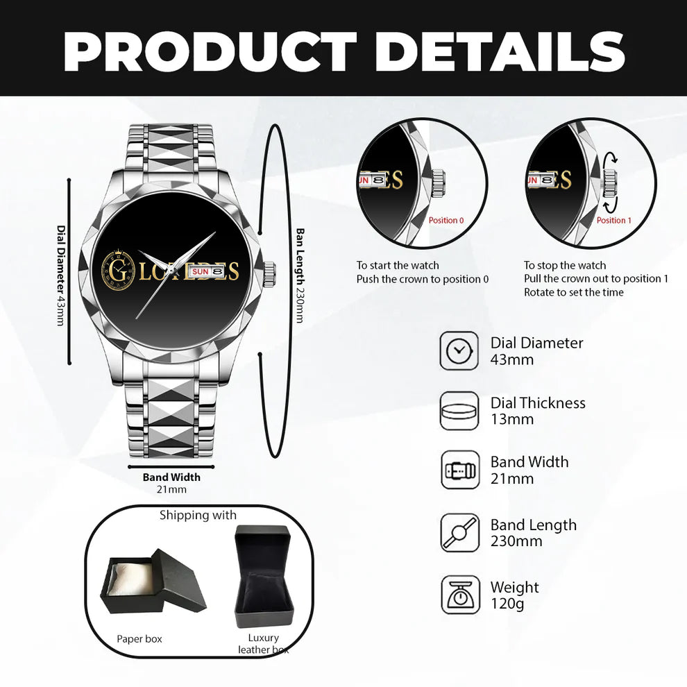 CASEY K3579-02 Luxury Alloy-Men Watch, Personalized Premium Gift for Anniversary