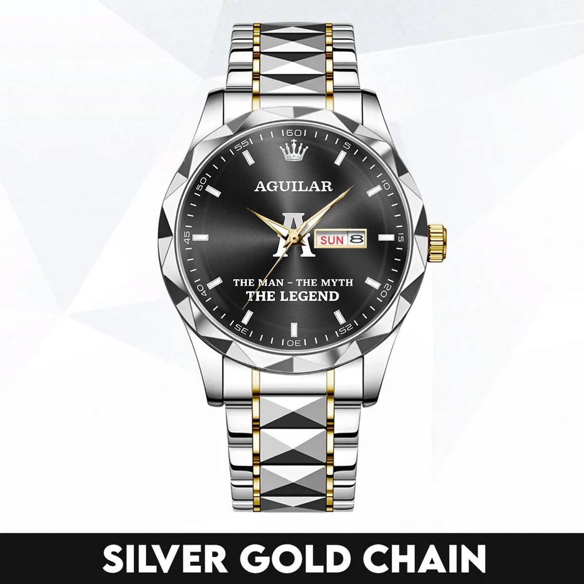 Glotedes K08 Custom Engraved & Personalized Watches for Men