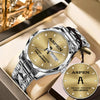 ASPEN HH01-K98 Personalized Name Watch for Men – Custom Initial Gift