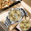 CAPO HH01-K98 Personalized Name Watch for Men – Custom Initial Gift