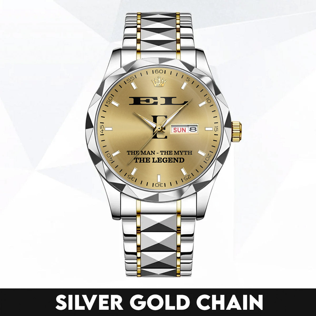 EL HH01-K98 Personalized Name Watch for Men – Custom Initial Gift