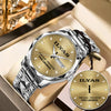ILYAS HH01-K98 Personalized Name Watch for Men – Custom Initial Gift