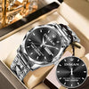 INMAN HH02-K98 Personalized Name Watch for Men – Custom Initial Gift