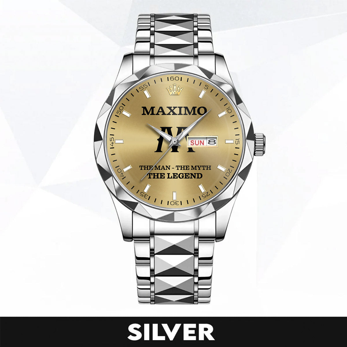 MAXIMO K3579-109 Luxury Alloy-Men Watch, Personalized Premium Gift for Anniversary