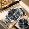 NGHE LELAND HH02-K98 Personalized Name Watch for Men – Custom Initial Gift