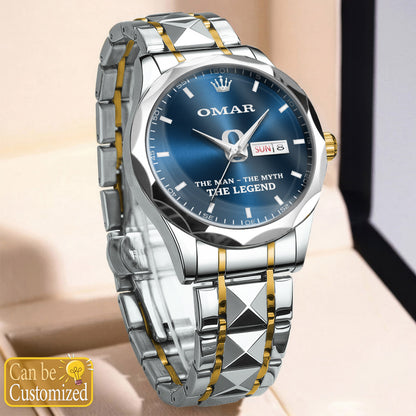 O'CONNOR HH04-K98 Personalized Name Watch for Men – Custom Initial Gift