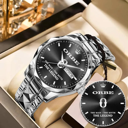 ORBE HH02-K98 Personalized Name Watch for Men – Custom Initial Gift