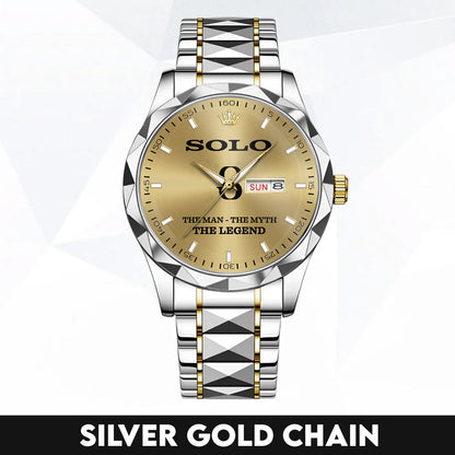 SOLO K3579-109 Luxury Alloy-Men Watch, Personalized Premium Gift for Anniversary