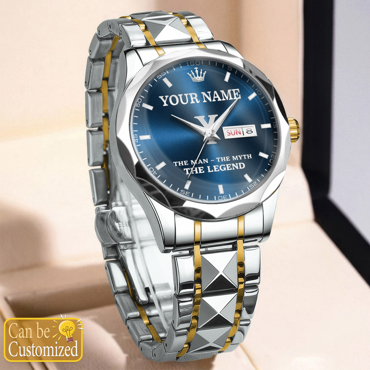 Glotedes K02 Custom Engraved & Personalized Watches for Men