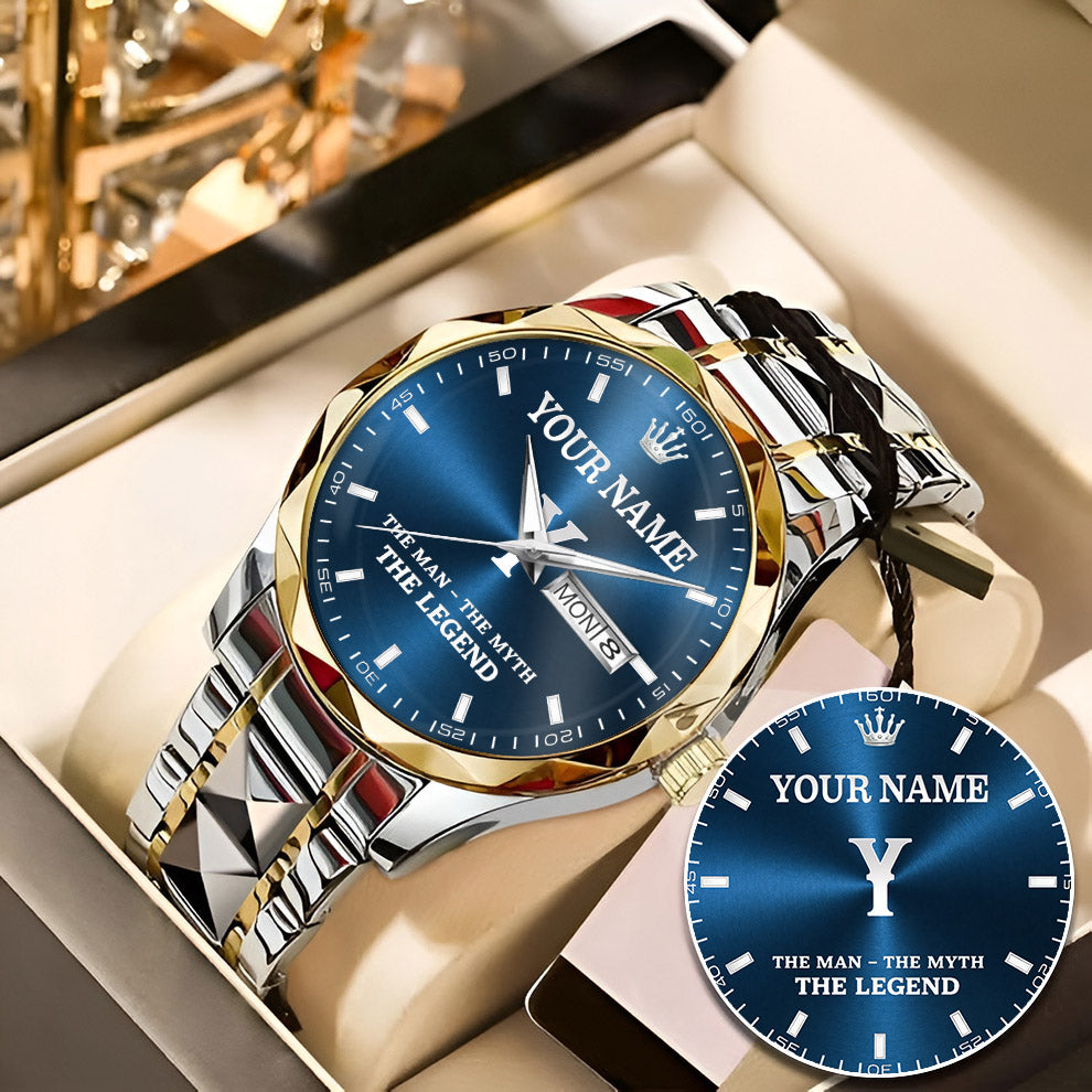 Glotedes K02 Custom Engraved & Personalized Watches for Men