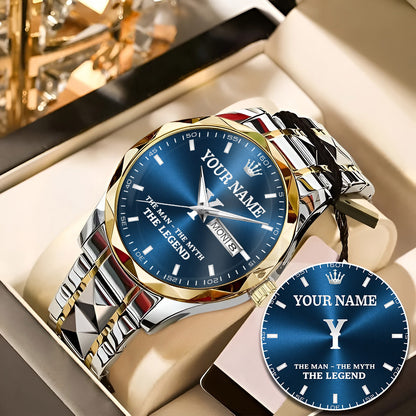 Glotedes K02 Custom Engraved & Personalized Watches for Men