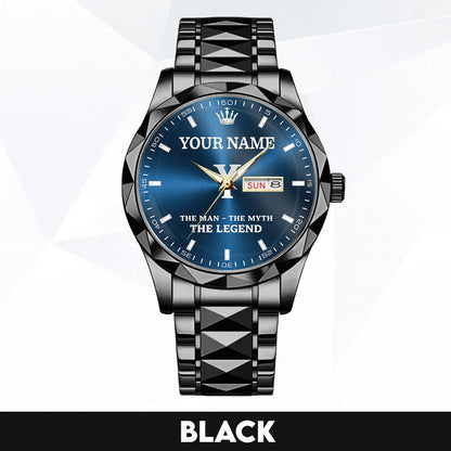 Glotedes K02 Custom Engraved & Personalized Watches for Men