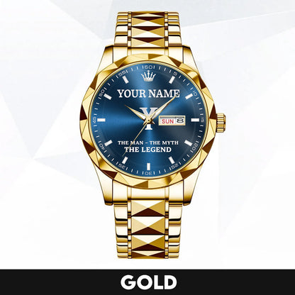 Glotedes K02 Custom Engraved & Personalized Watches for Men