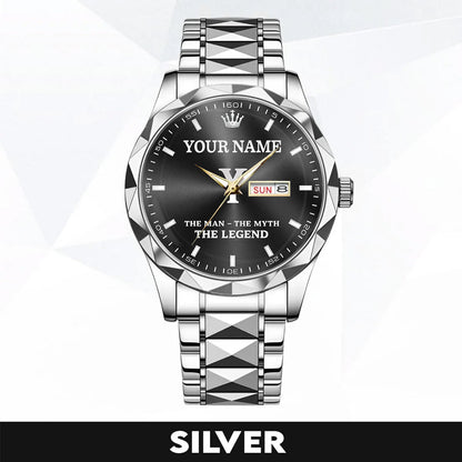 Glotedes K01 Custom Engraved & Personalized Watches for Men