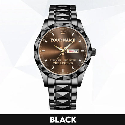 Glotedes K07 Custom Engraved & Personalized Watches for Men