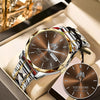 ZACH HH01-K88 Personalized Name Watch for Men – Custom Initial Gift