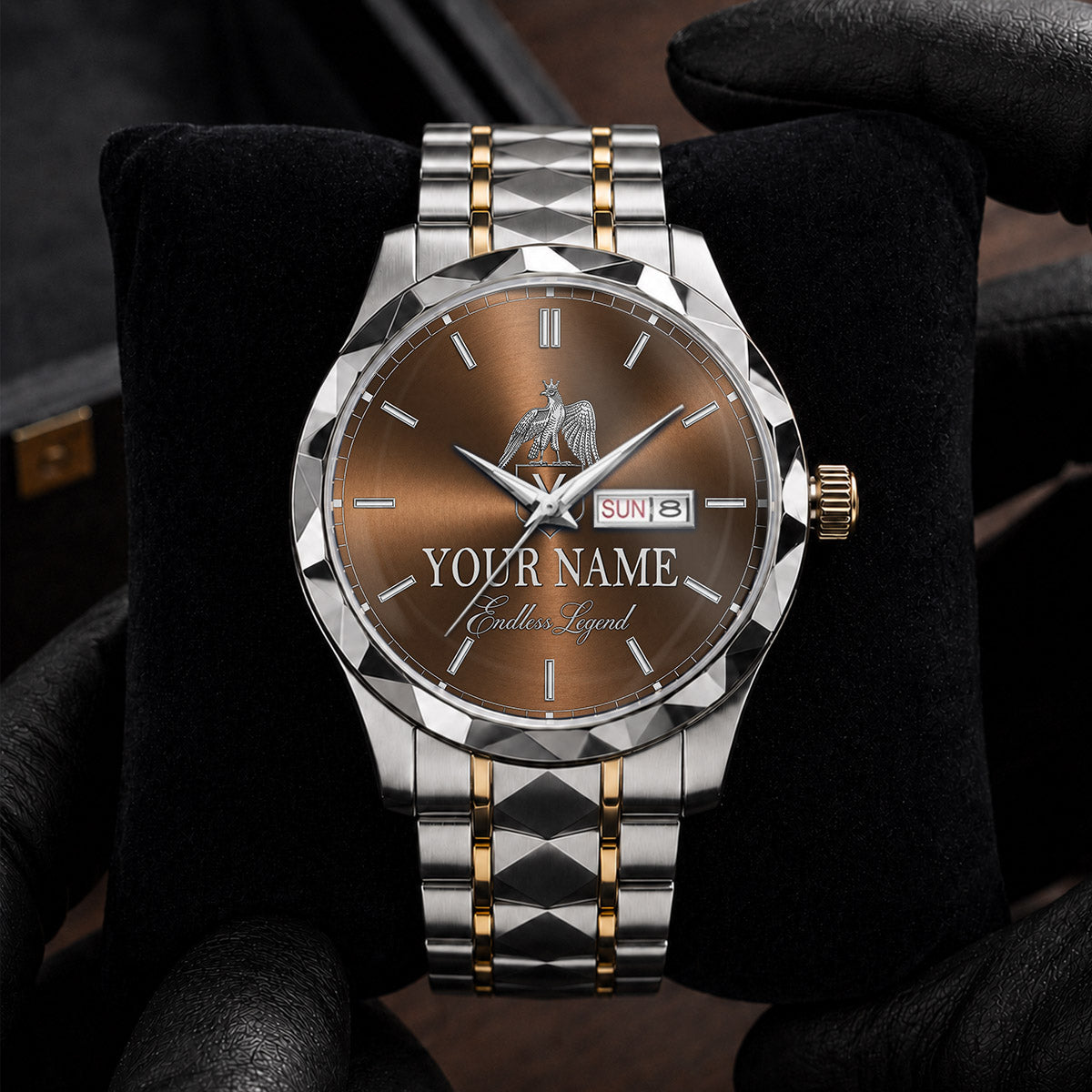 Glotedes K03 Custom Engraved & Personalized Watches for Men
