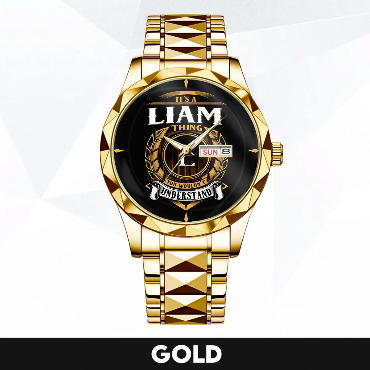 LIAM K3579-02 Luxury Alloy-Men Watch, Personalized Premium Gift for Anniversary