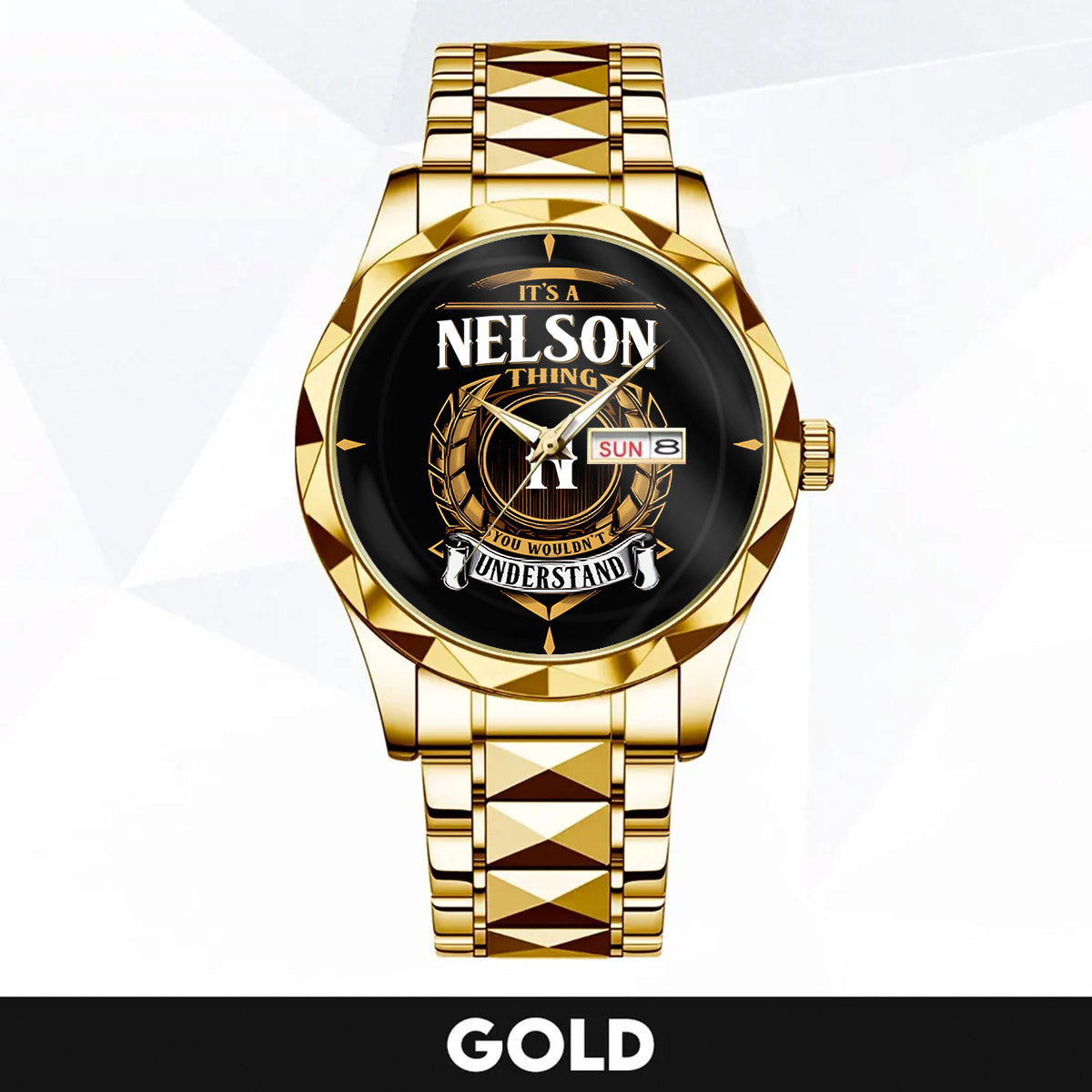 NELSON K3579-02 Luxury Alloy-Men Watch, Personalized Premium Gift for Anniversary