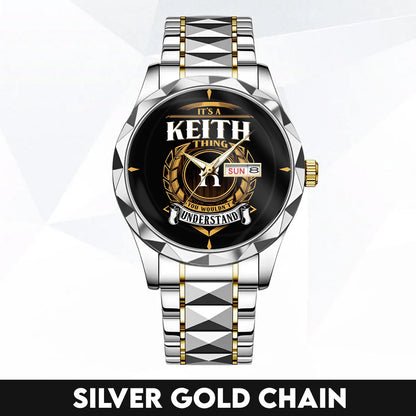 KEITH K3579-02 Luxury Alloy-Men Watch, Personalized Premium Gift for Anniversary