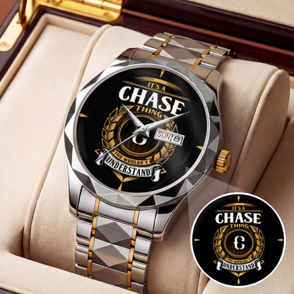 CHASE K3579-02 Luxury Alloy-Men Watch, Personalized Premium Gift for Anniversary