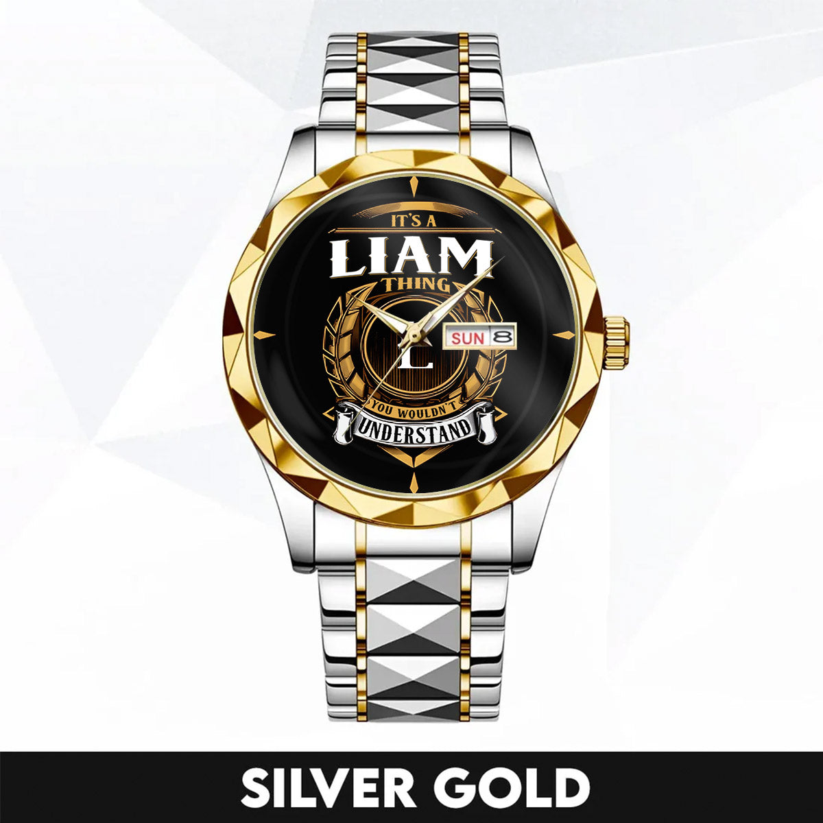 LIAM K3579-02 Luxury Alloy-Men Watch, Personalized Premium Gift for Anniversary