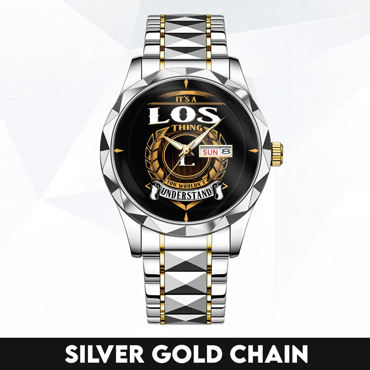 LOS K3579-02 Luxury Alloy-Men Watch, Personalized Premium Gift for Anniversary