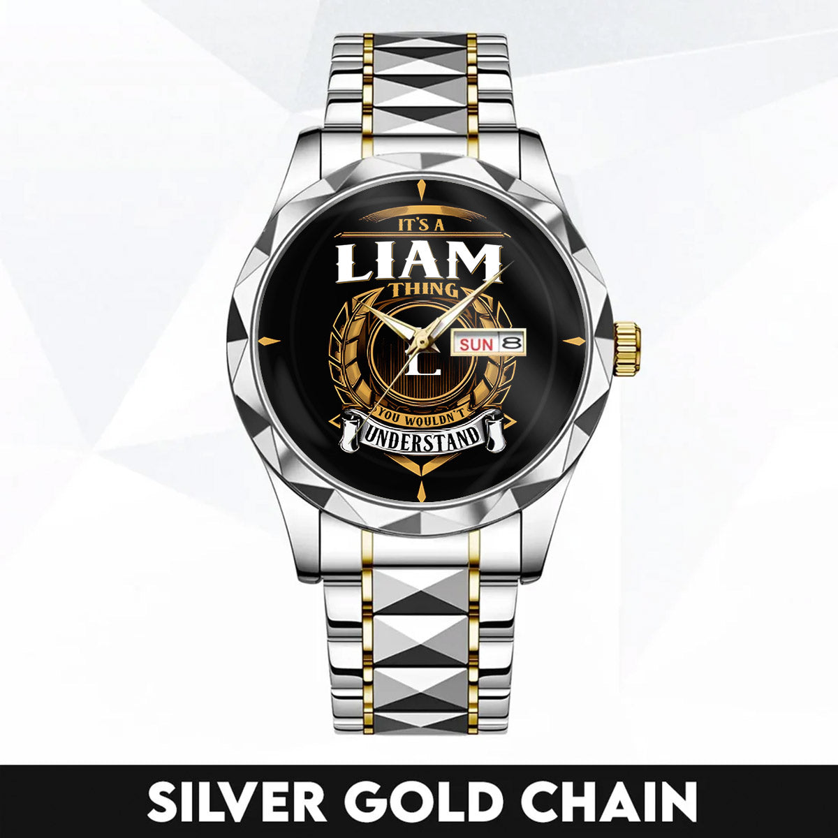 LIAM K3579-02 Luxury Alloy-Men Watch, Personalized Premium Gift for Anniversary