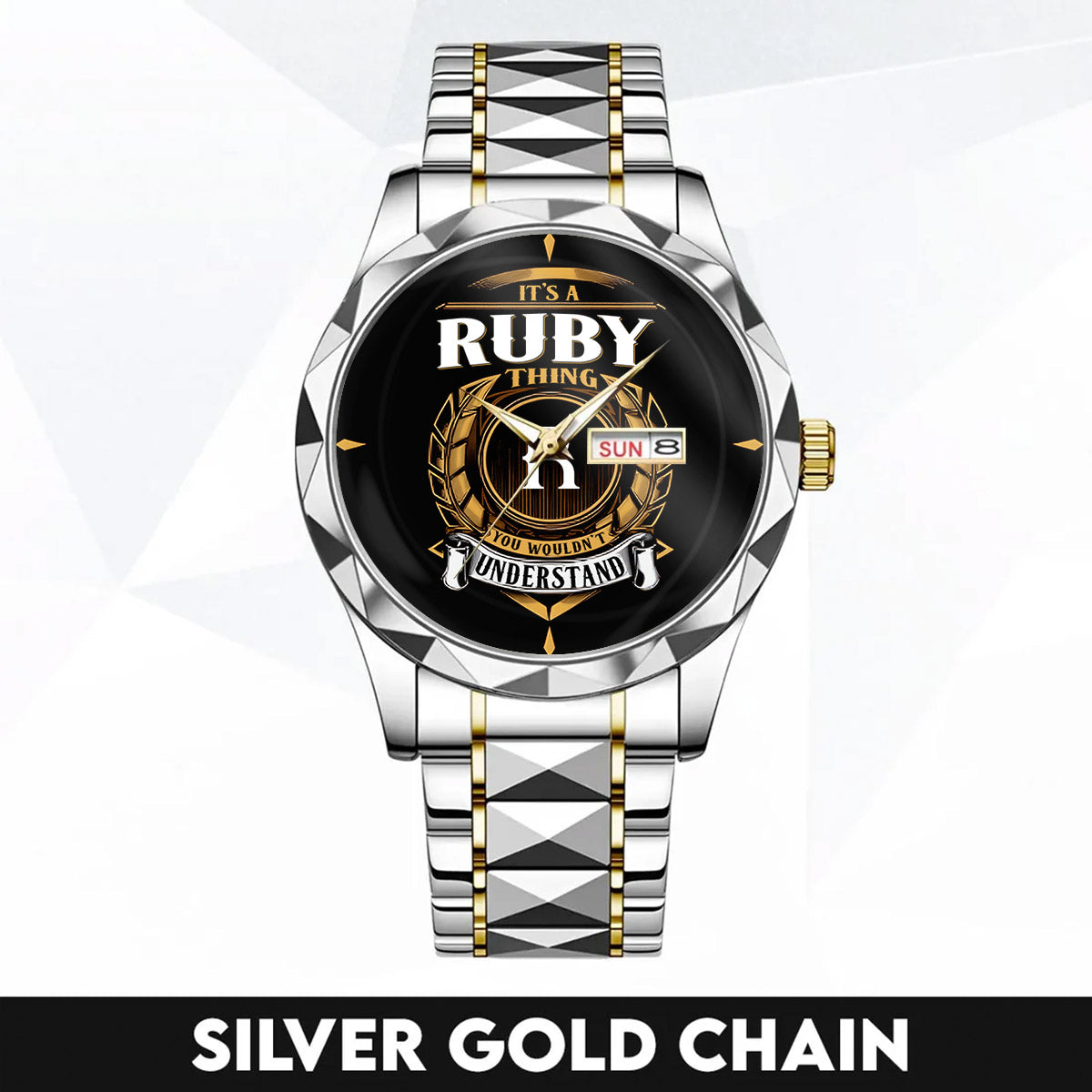 RUBY K3579-02 Luxury Alloy-Men Watch, Personalized Premium Gift for Anniversary