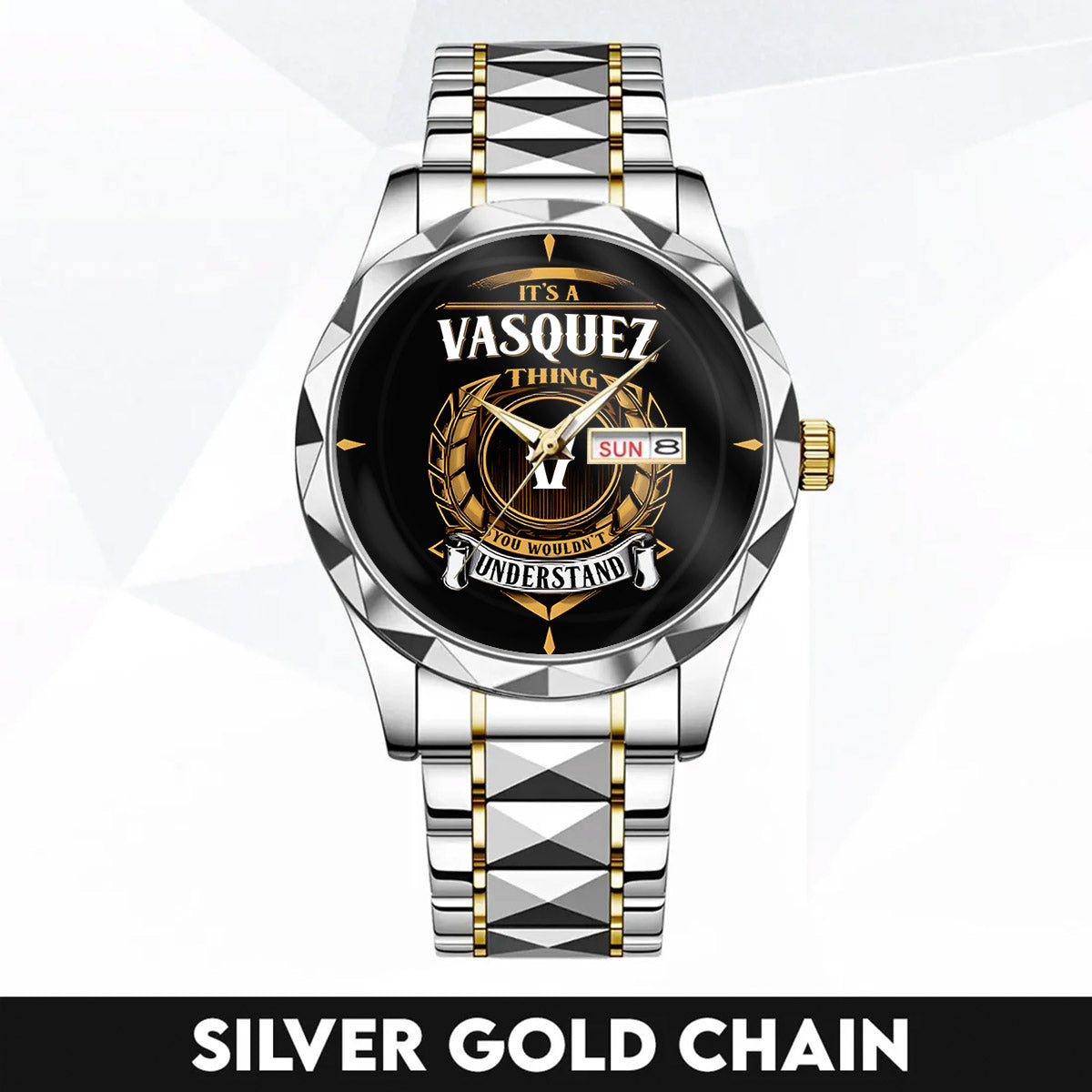 VASQUEZ K3579-02 Luxury Alloy-Men Watch, Personalized Premium Gift for Anniversary